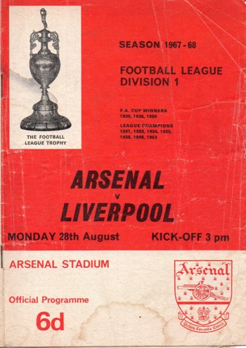 Match programme